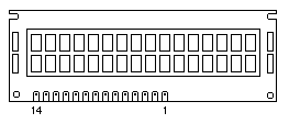 Pin Diagram of LCD Module